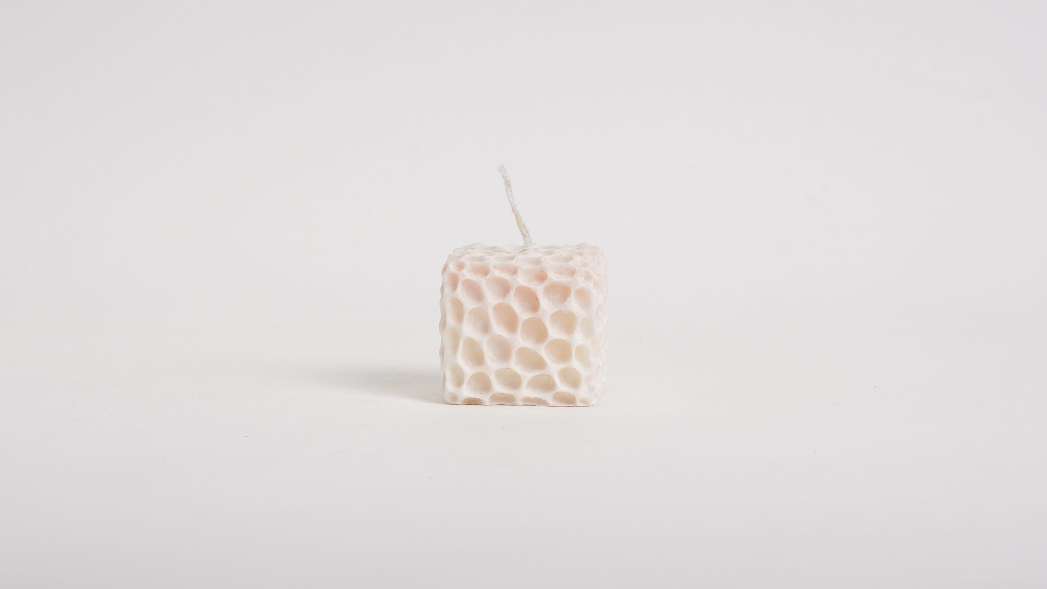 Honey cub shaped candles