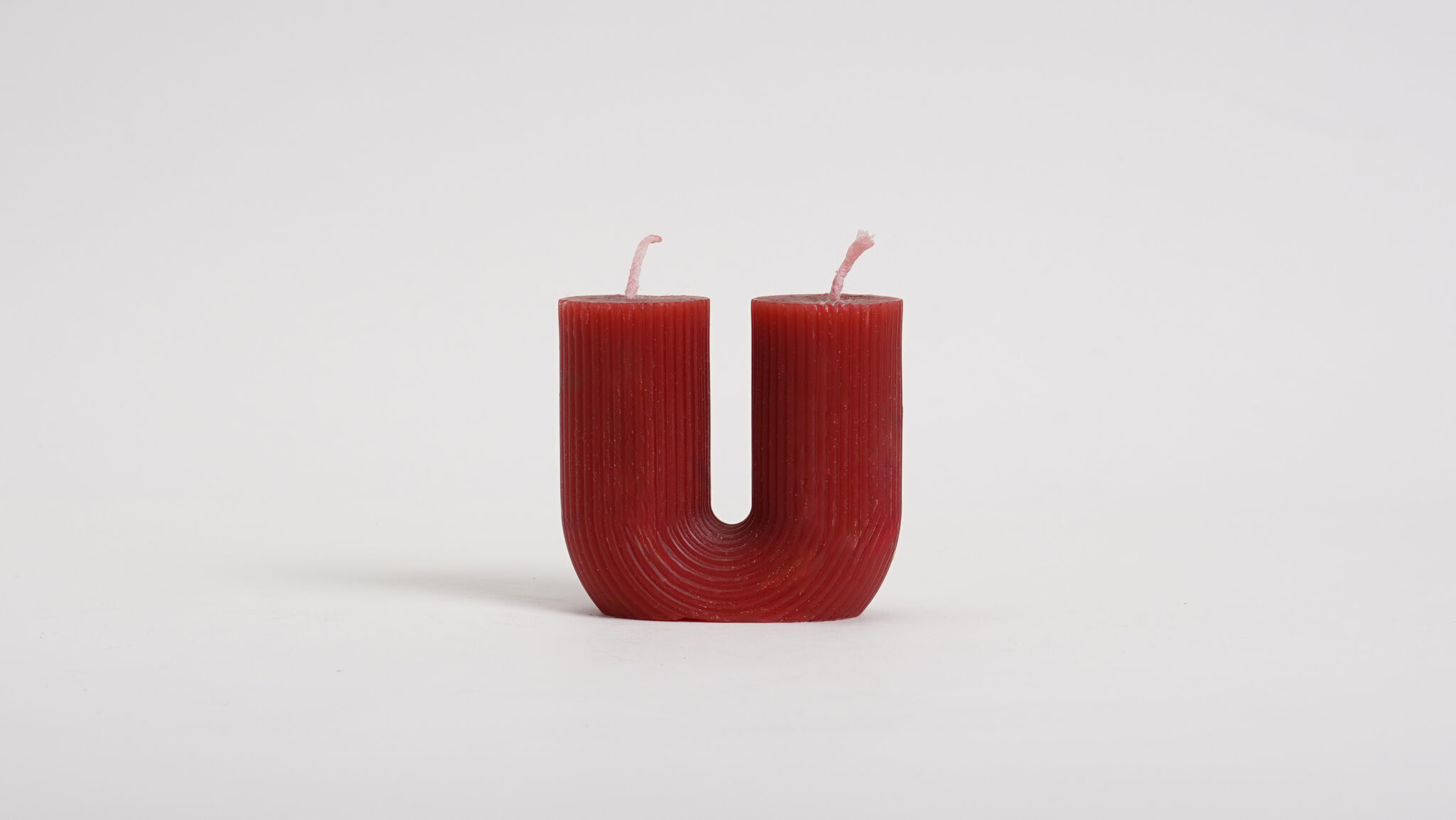 U shaped candle