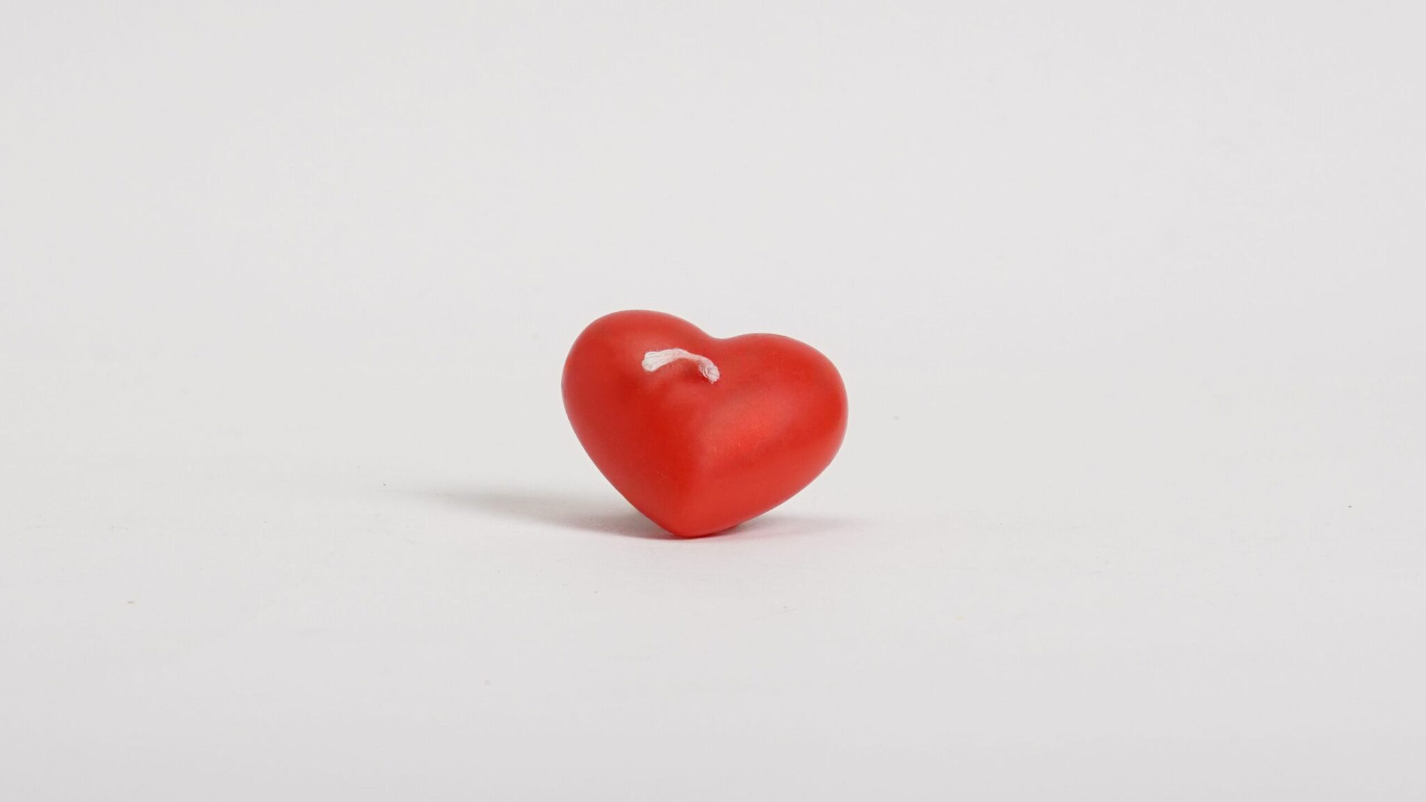 Mini heart shaped candles