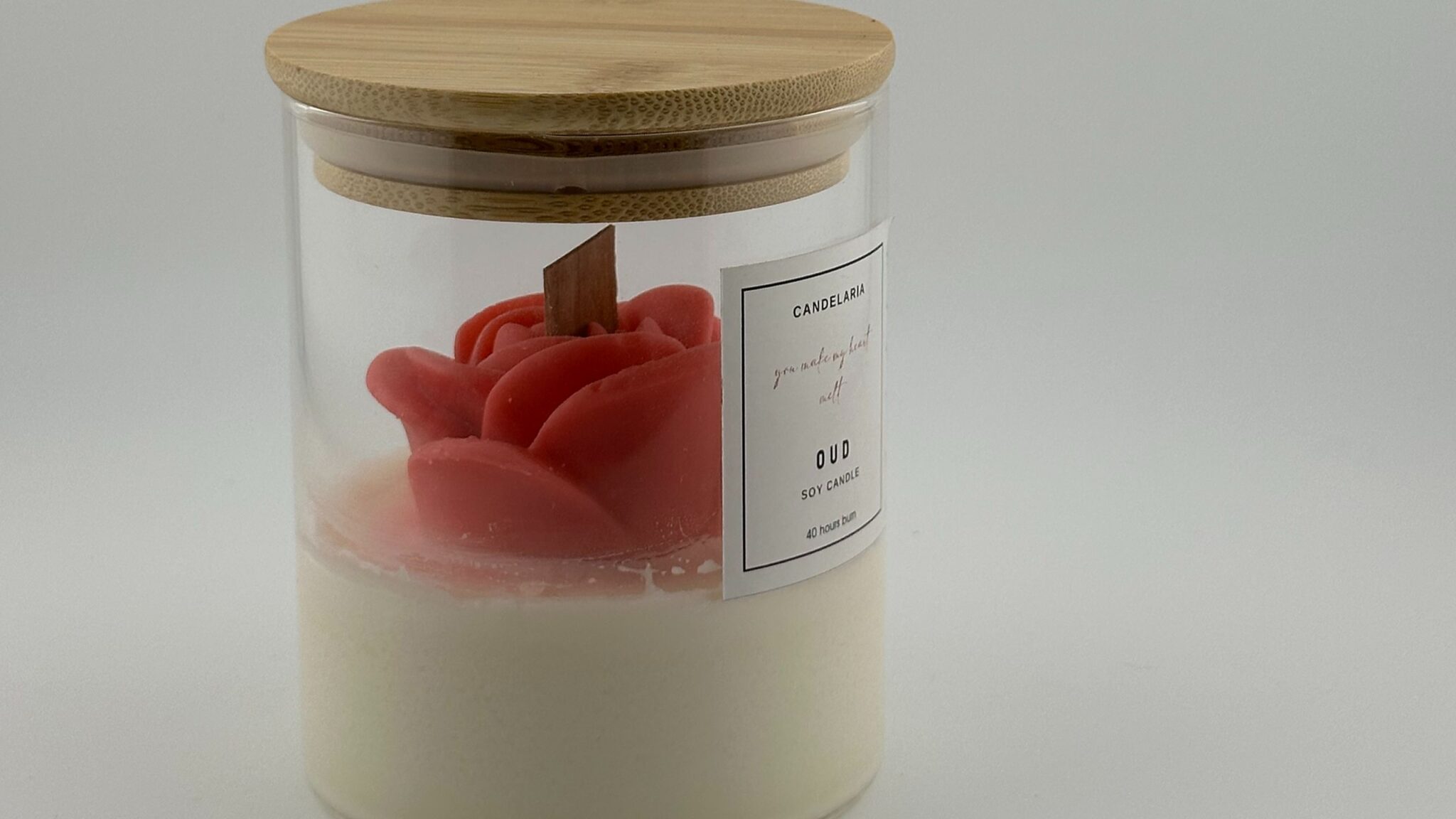 Candle in Big Jar شمع في مرطبان كبير
