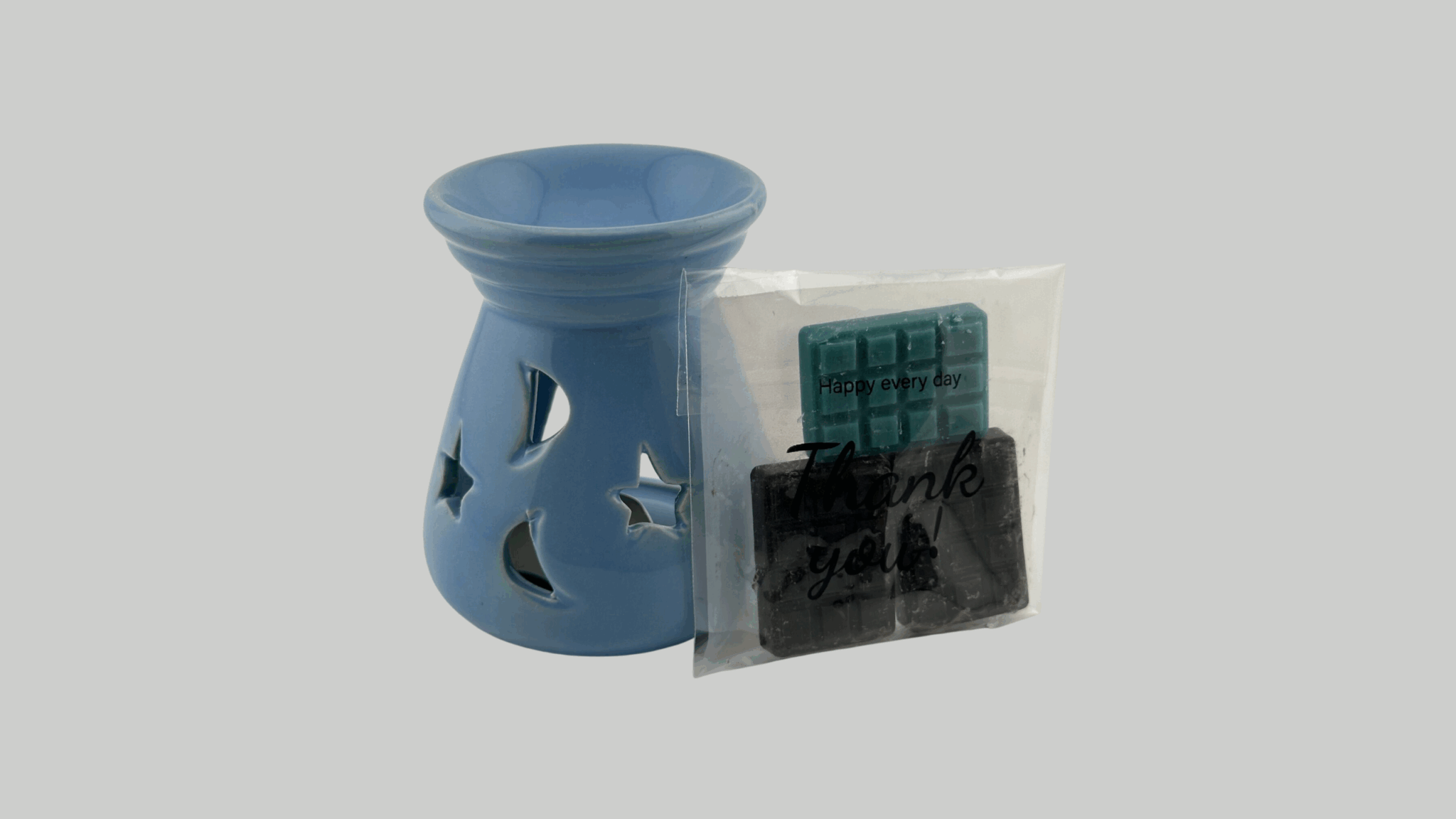 Candle in Ceramic Incense Burner مبخرة السيراميك مع فواحات شمع معطرة
