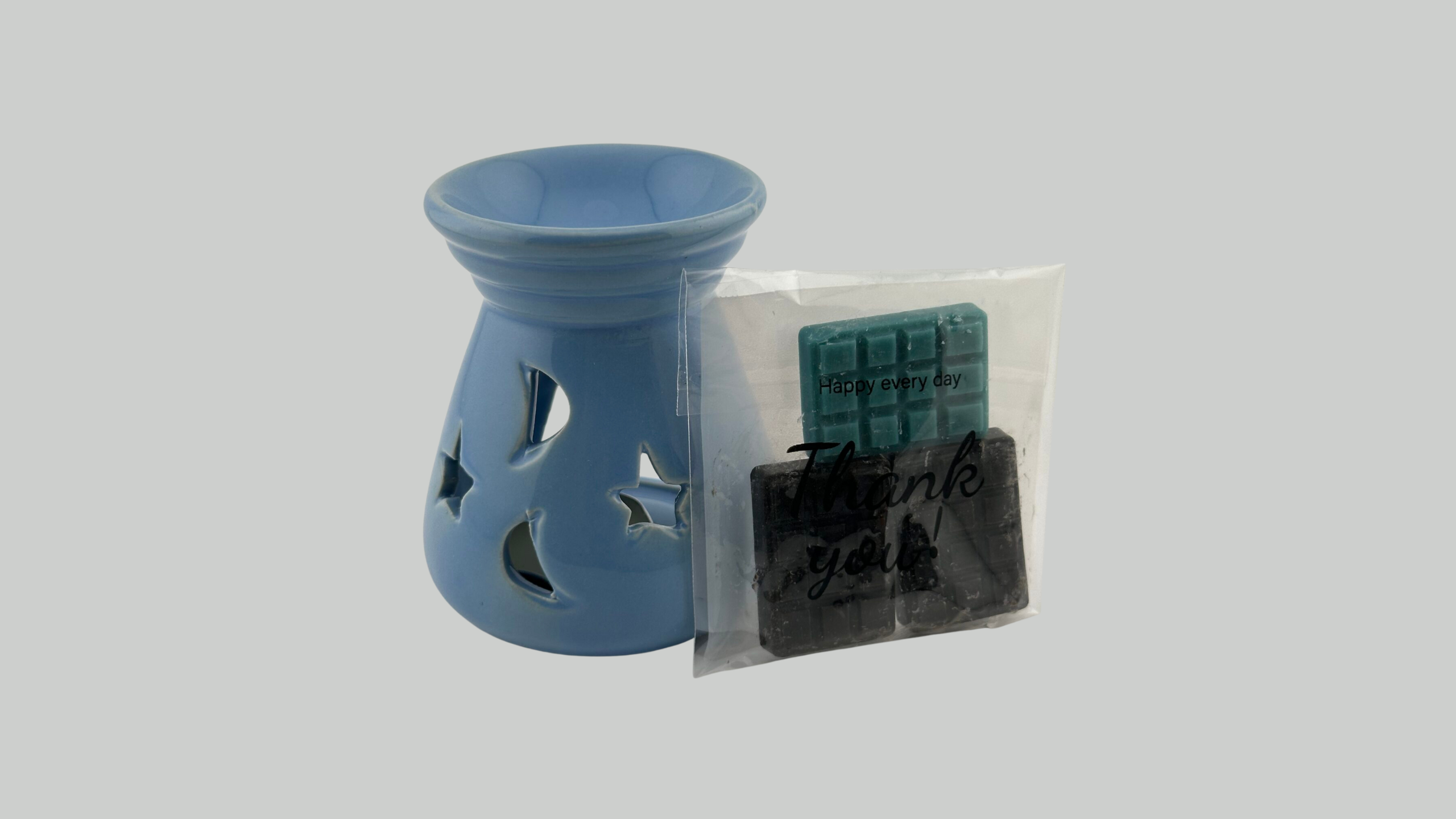 Candle in Ceramic Incense Burner مبخرة السيراميك مع فواحات شمع معطرة