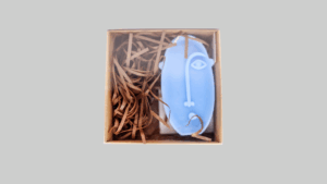 Face Shaped Candle in Square box وجه في علبة