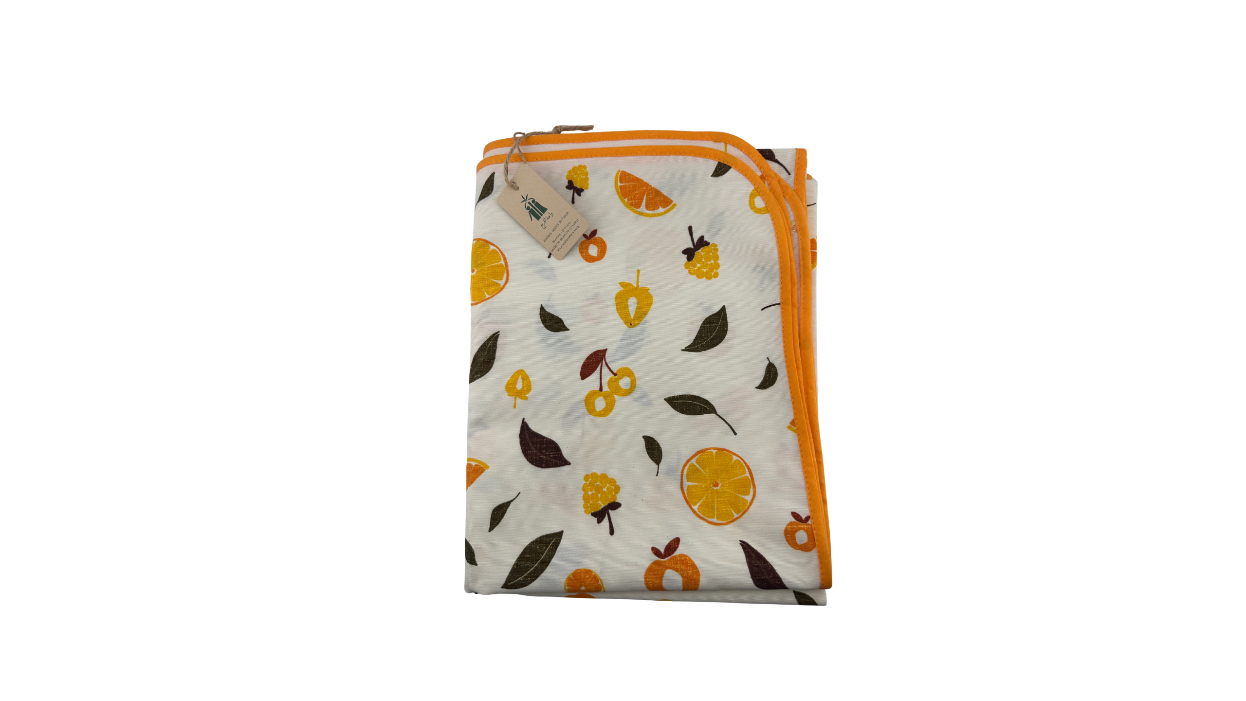 Table Cloth, Orange شرشف برتقلي